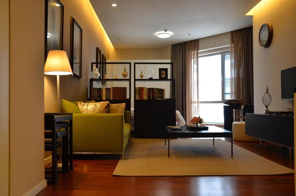 Jiu Du Hui Serviced Apartment Pekín Exterior foto