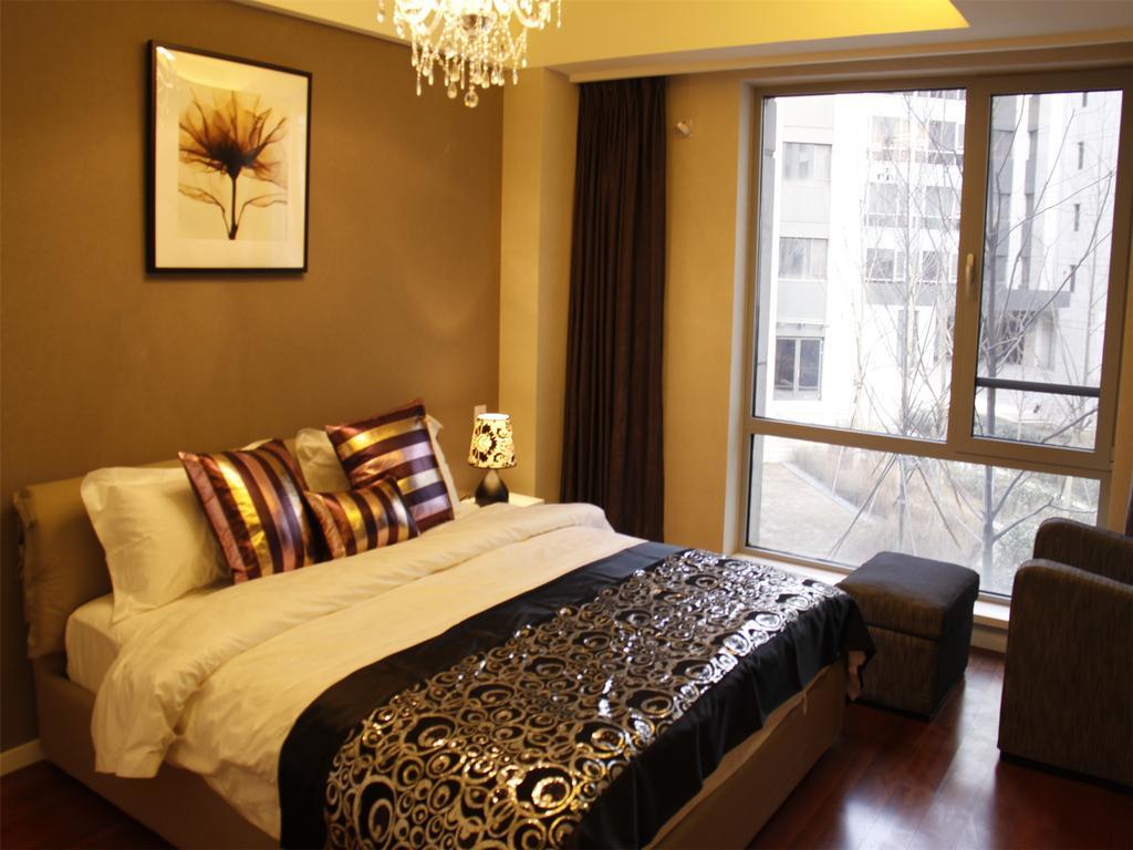 Jiu Du Hui Serviced Apartment Pekín Exterior foto
