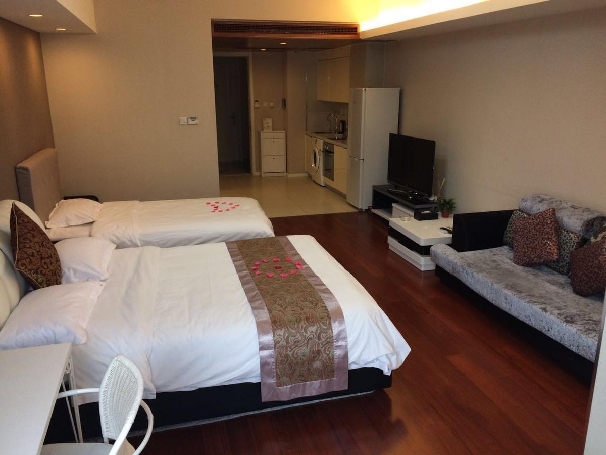 Jiu Du Hui Serviced Apartment Pekín Exterior foto