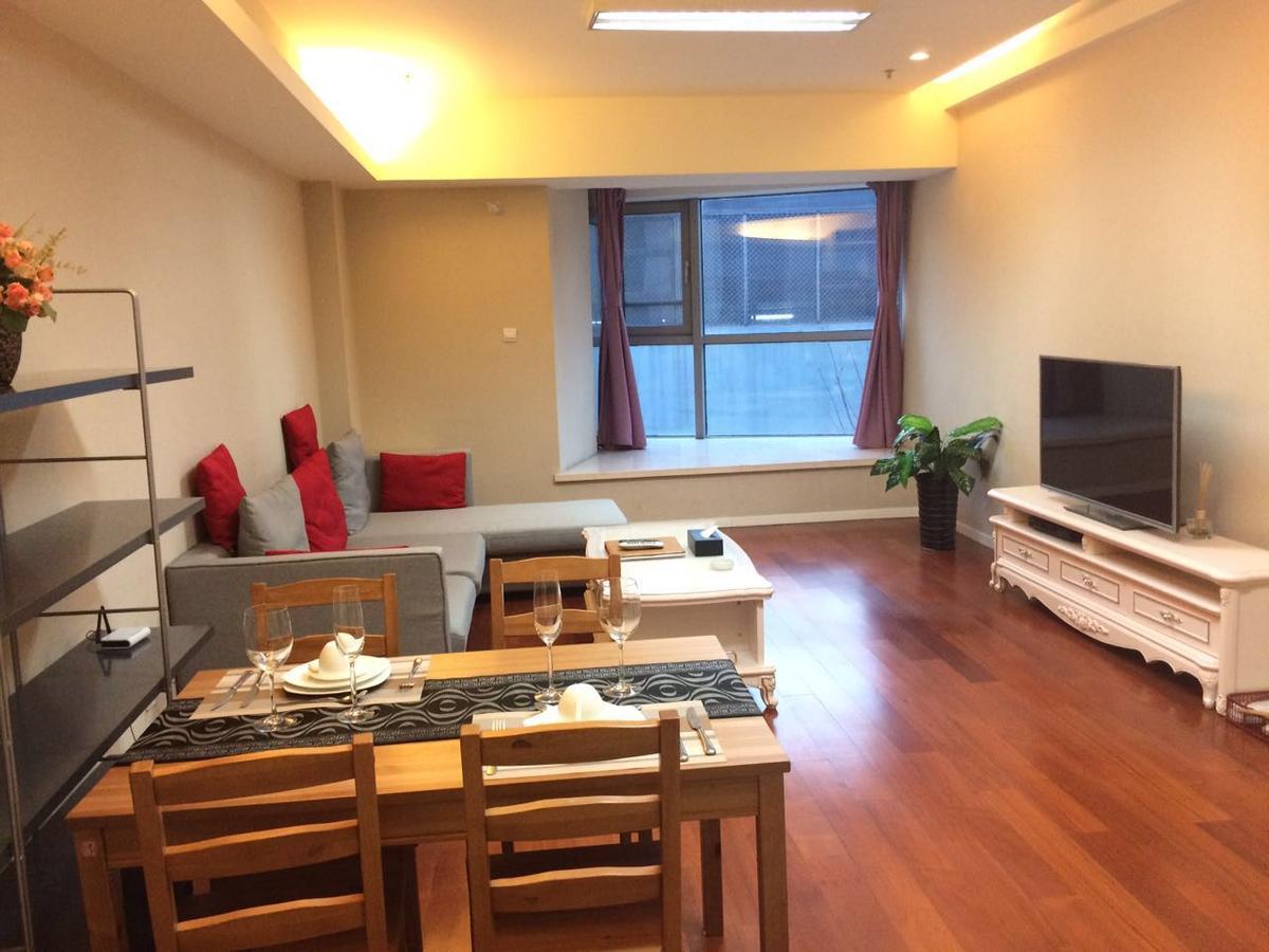 Jiu Du Hui Serviced Apartment Pekín Exterior foto