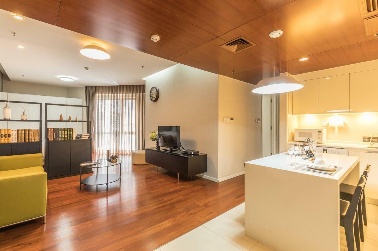 Jiu Du Hui Serviced Apartment Pekín Exterior foto