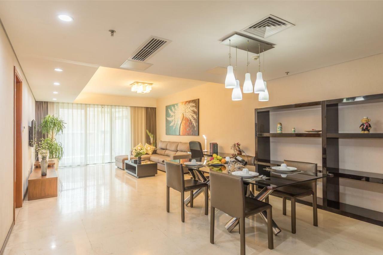 Jiu Du Hui Serviced Apartment Pekín Exterior foto
