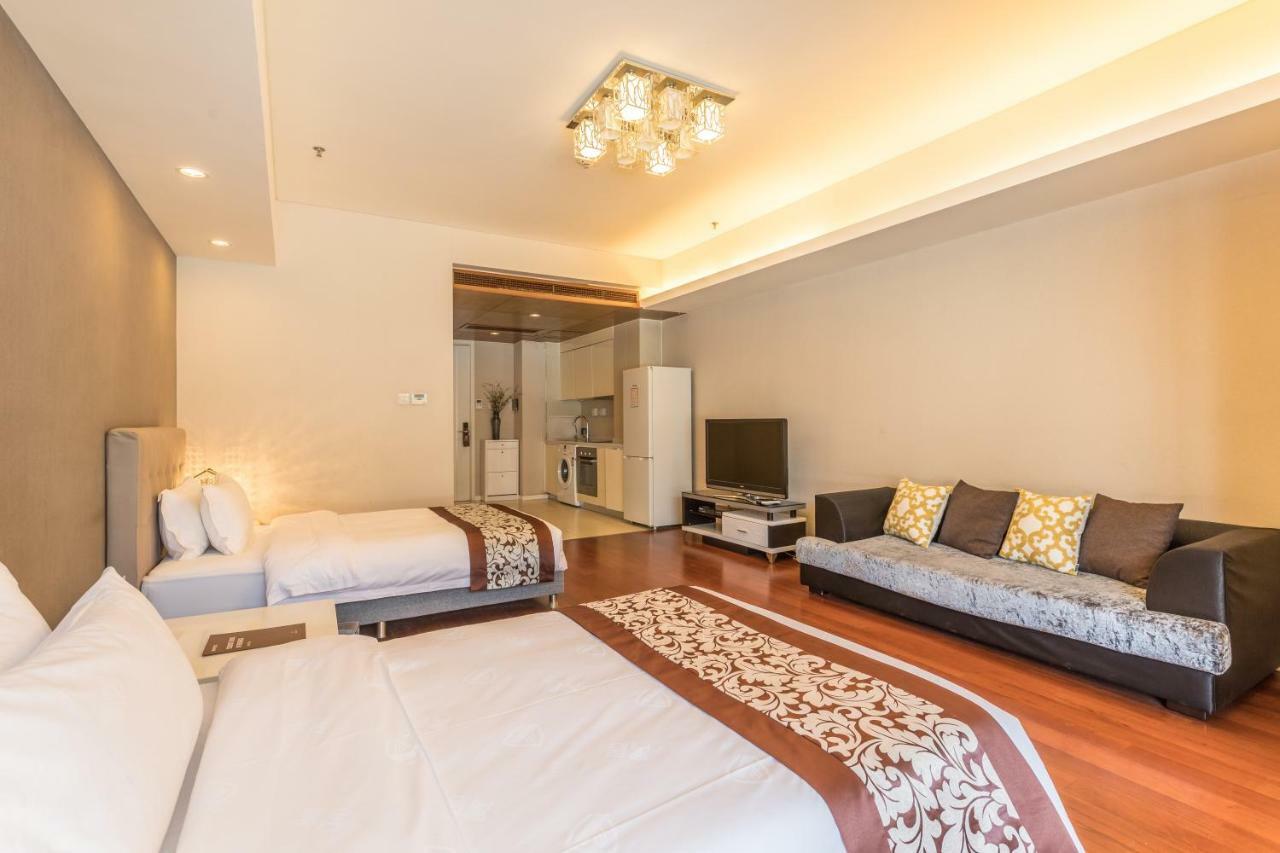 Jiu Du Hui Serviced Apartment Pekín Exterior foto