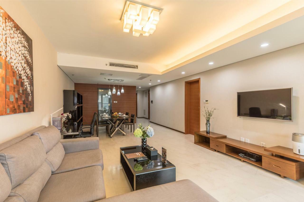 Jiu Du Hui Serviced Apartment Pekín Exterior foto
