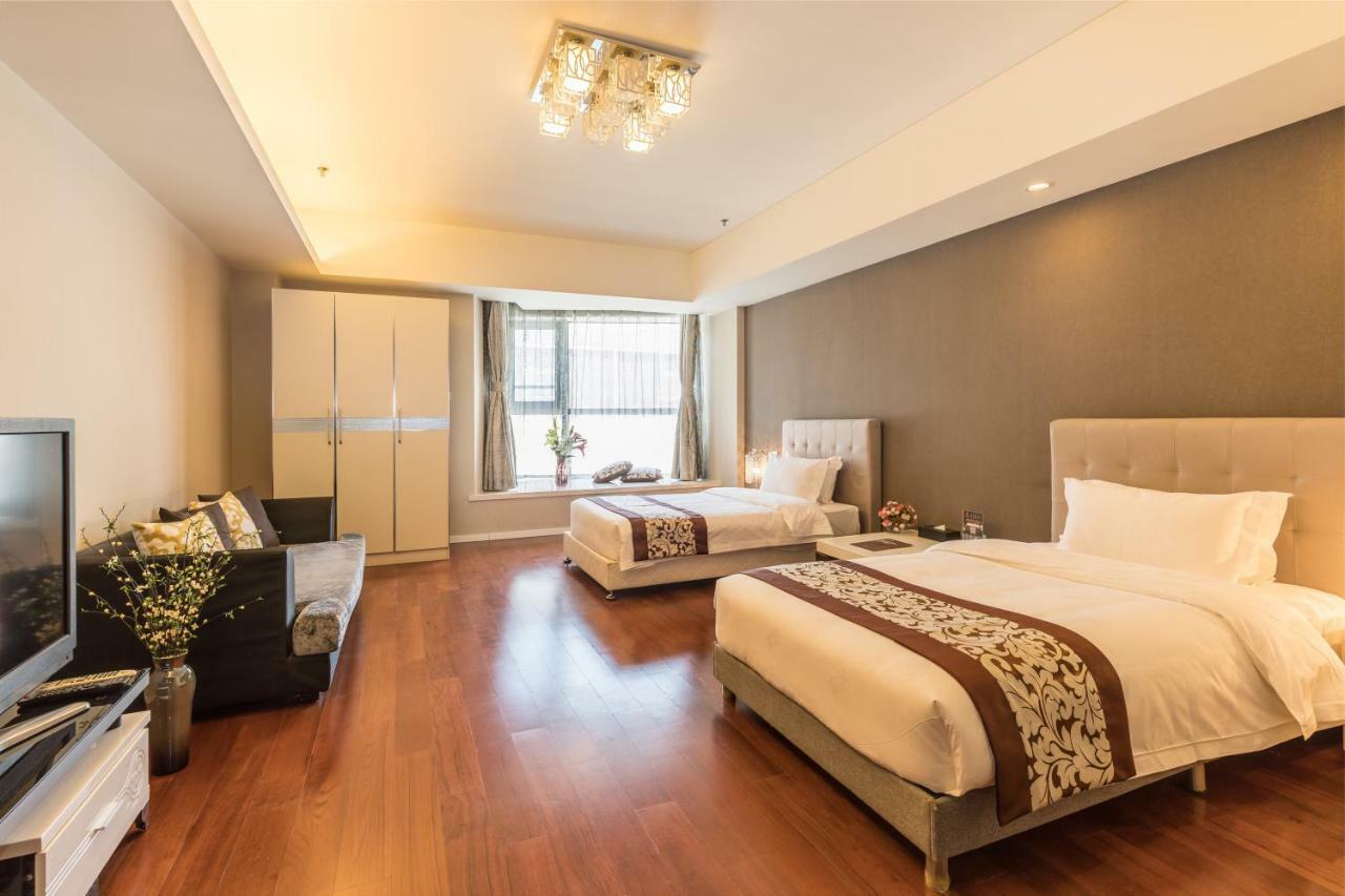 Jiu Du Hui Serviced Apartment Pekín Exterior foto