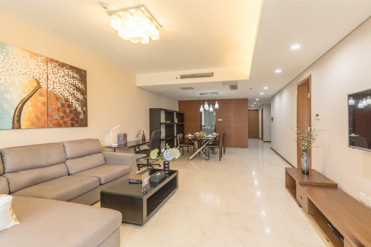 Jiu Du Hui Serviced Apartment Pekín Exterior foto