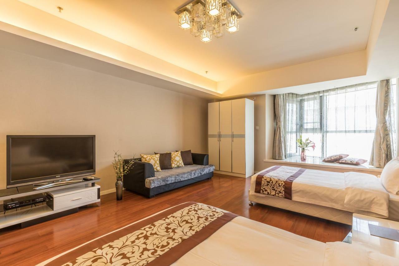 Jiu Du Hui Serviced Apartment Pekín Exterior foto