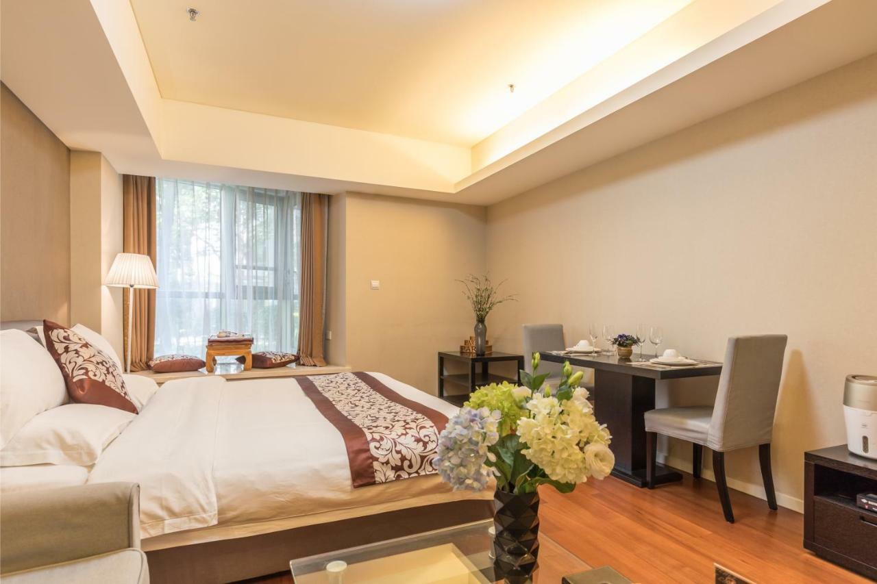 Jiu Du Hui Serviced Apartment Pekín Exterior foto