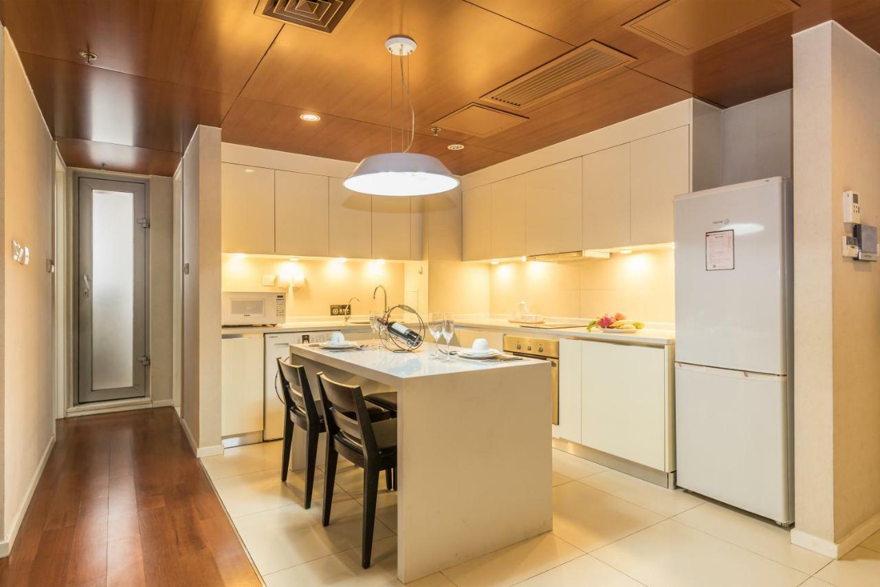Jiu Du Hui Serviced Apartment Pekín Exterior foto
