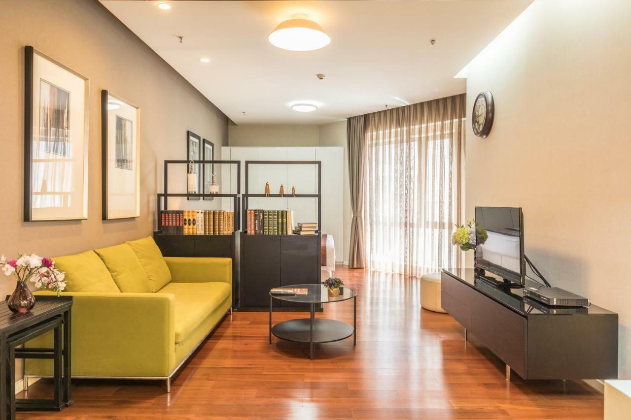 Jiu Du Hui Serviced Apartment Pekín Exterior foto
