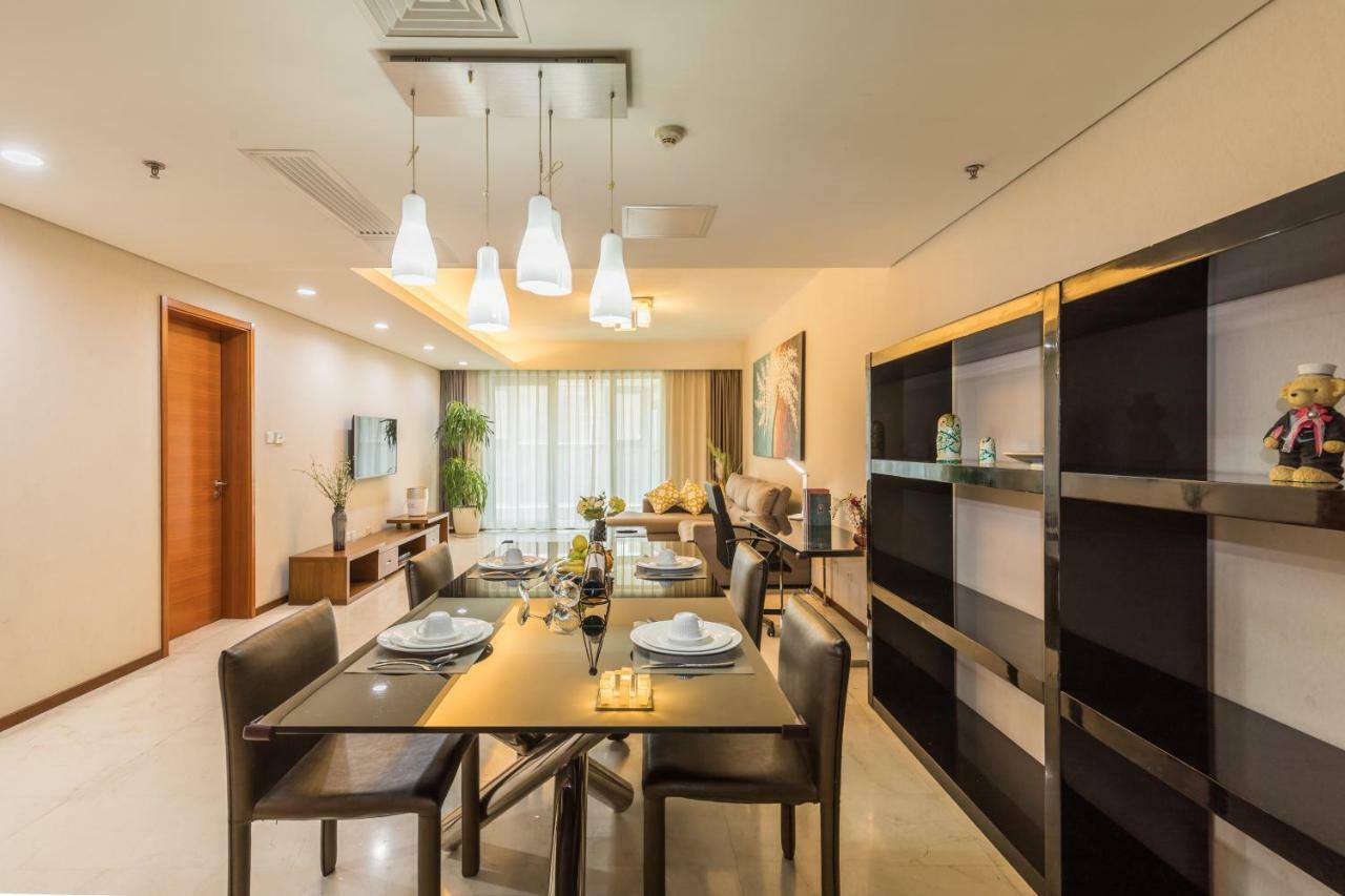 Jiu Du Hui Serviced Apartment Pekín Exterior foto